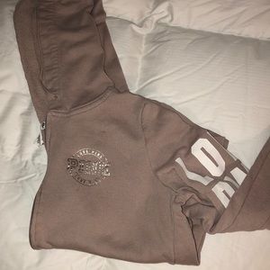 Victoria’s Secret Pink zip up hoodie